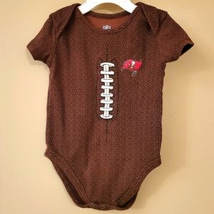NFL Tampa Bay Buccaneers football onesie/bodysuit